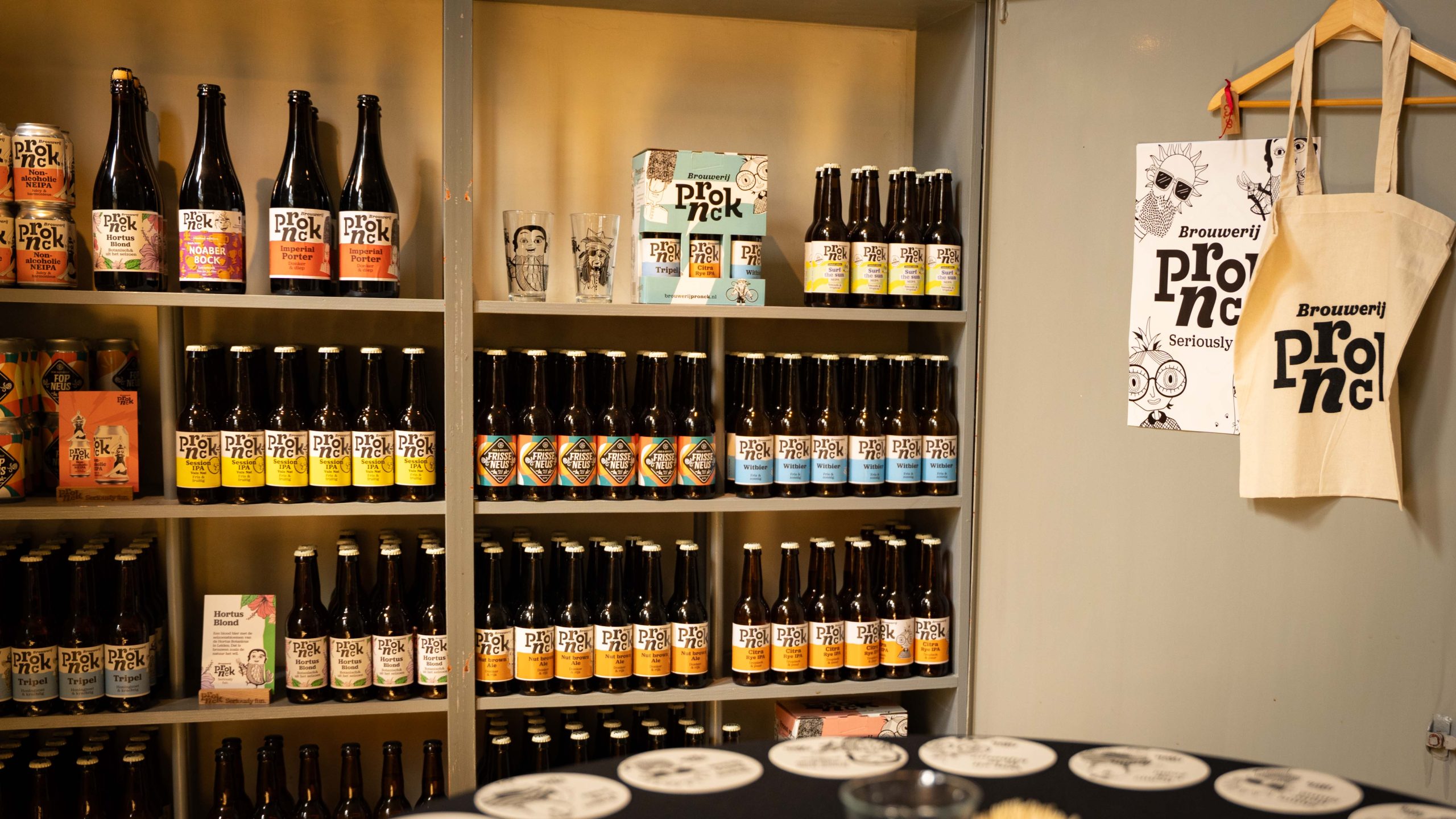 Brouwerij Pronck, biercollectie