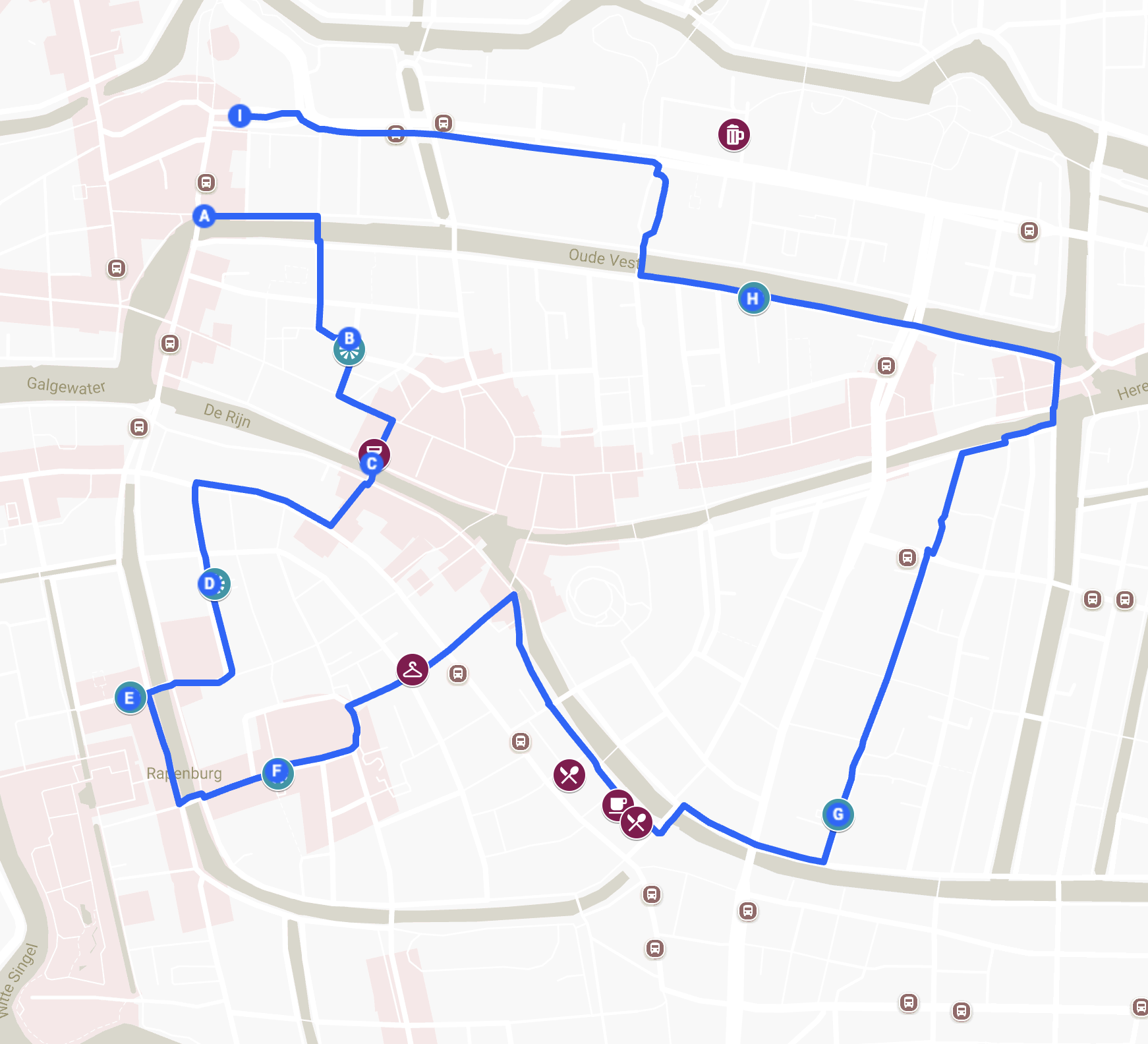 Leidse Schatten hofjesroute